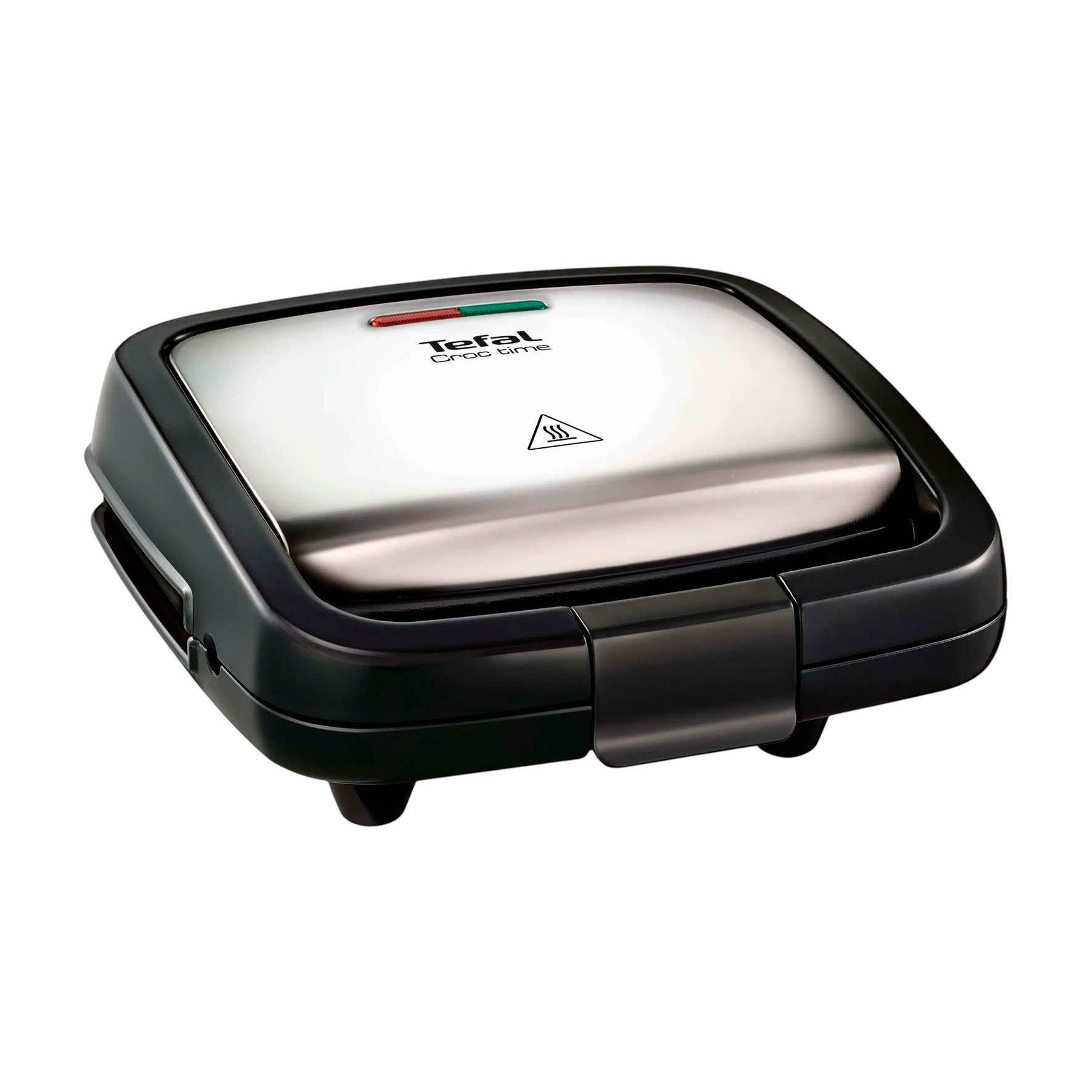 Бутербродниця Tefal Croc Time чорно-срібний (SM193D34)