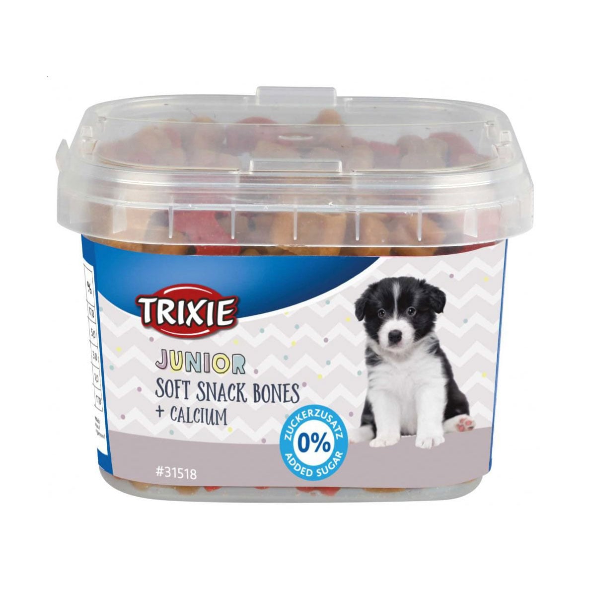 Ласощі для цуценят Trixie Junior Soft Snack Bones з кальцієм, 140 г